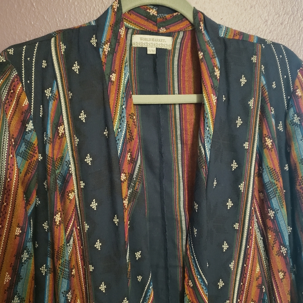 World Market knee-length jacket